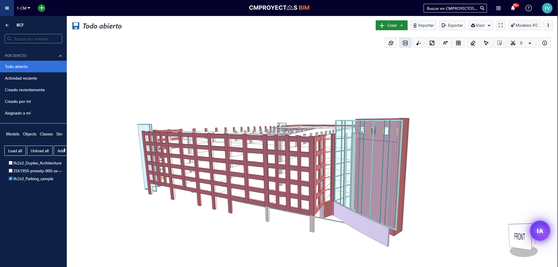 Miniatura post Módulo BCF + IFC